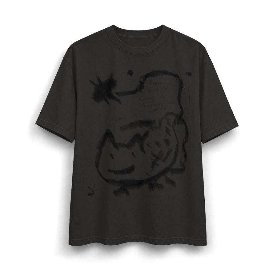 Y2K Grunge Sketch Shirt