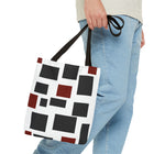 Abstract Geometric Blocks Tote