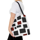 Abstract Geometric Blocks Tote