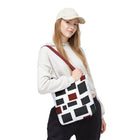 Abstract Geometric Blocks Tote