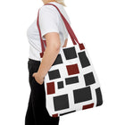 Abstract Geometric Blocks Tote