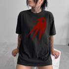 Y2K Meteor Grunge Tee / Grunge Cosmic Streetwear Shirt