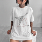Y2K Grunge Rockstar Tee / 90s Grunge Guitar Shirt