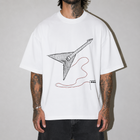 Y2K Grunge Rockstar Tee / 90s Grunge Guitar Shirt
