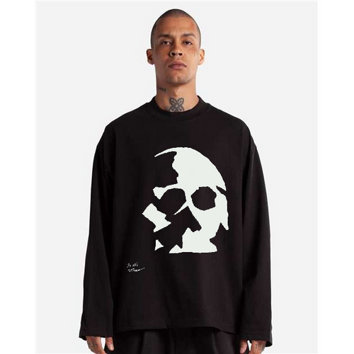 Grunge Skull Y2K Long sleeve / Gothic Grunge Skull Tee
