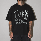 Y2K Tokyo Grunge Tee / Grunge City Script Shirt