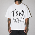 Y2K Tokyo Grunge Tee / Grunge City Script Shirt