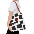 Abstract Geometric Blocks Tote