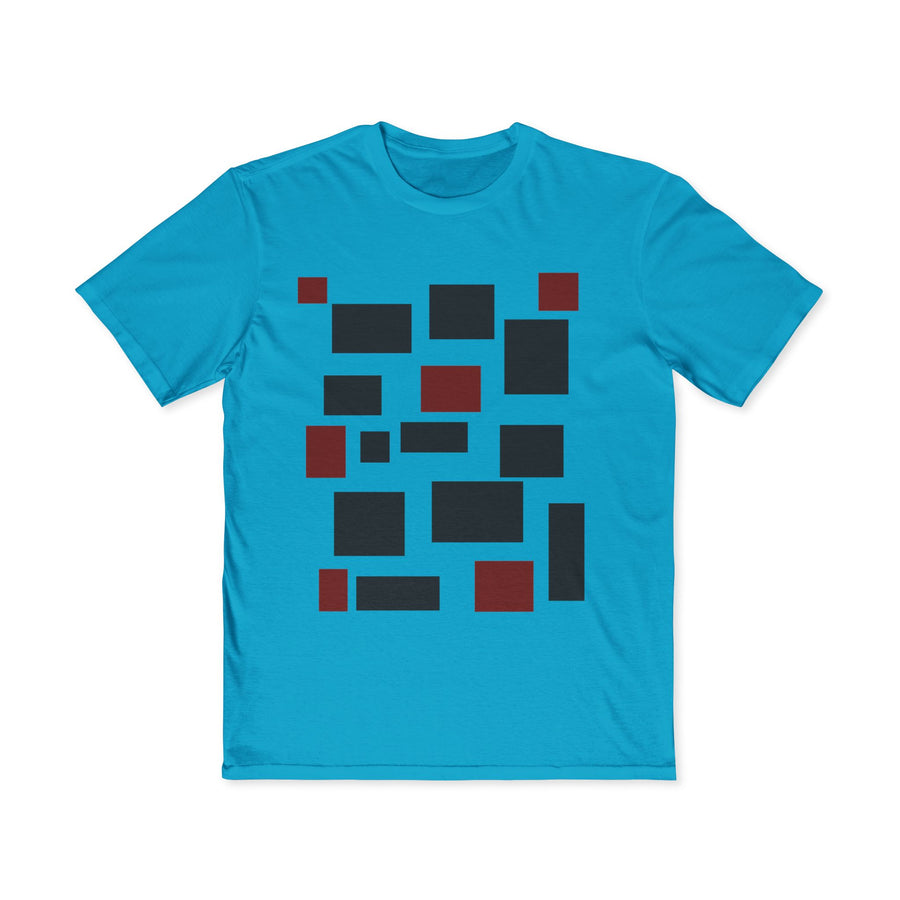 Y2K Pixel Grid Tee